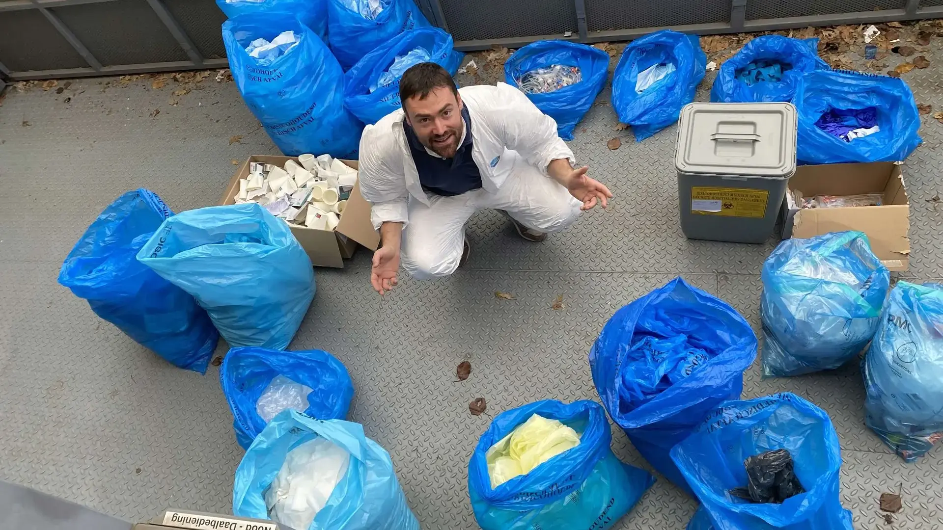 Dr Brecht De Tavernier and Medical Waste