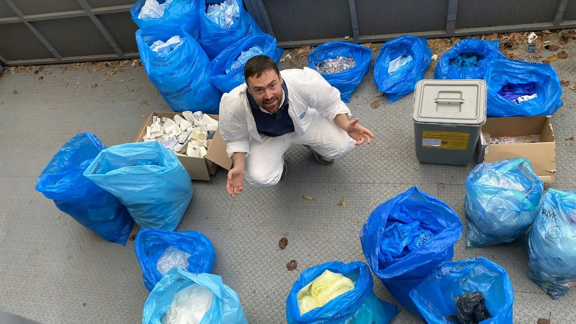 Dr Brecht De Tavernier and Medical Waste